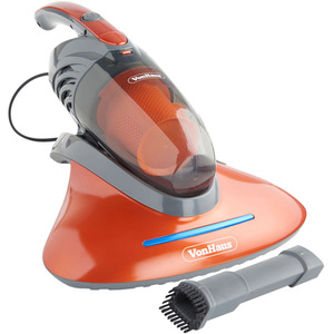 UV Vacuum Cleaner with Attachments - Orange by VonHaus