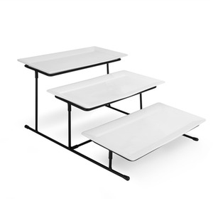 3 Tier Serving Set Platters - White by Maison & White