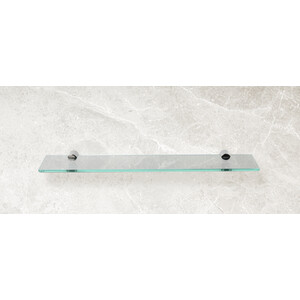 New York Glass Shelf - Chrome