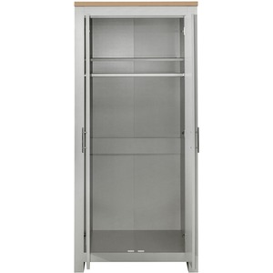 Wooden 4 Piece Furniture Set Wardrobe Chest of Drawers Bedsides Highgate - Grey by Birlea