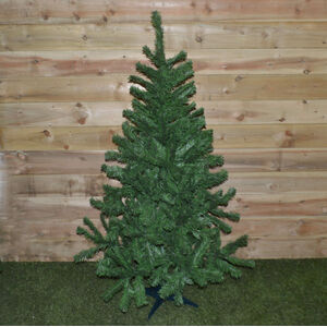 4ft Colorado Spruce Christmas Tree in Green with 287 tips - Green by Samuel Alexander