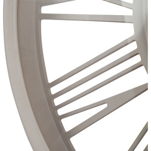 White Round 3D Clock - White