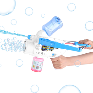 Bow Arrow Bubble Maker Water Gun Toy - blue