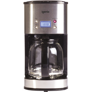 Digital Filter Coffee Maker Stainless Steel - Stainless Steel by Igenix