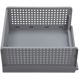 Storage Box Stackable Clothes Drawer Unit - Grey / 19cm by Kidkid