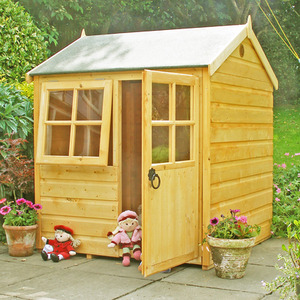 Bunny Playhouse - Brown - Brown by Shire Garden Buildings