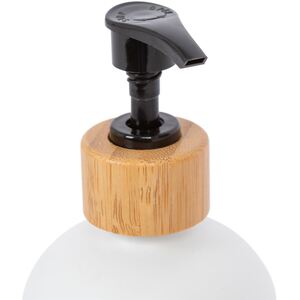 Glass Hand Soap Dispensers - 500ml - White - Pack of 2 - White by Harbour Housewares