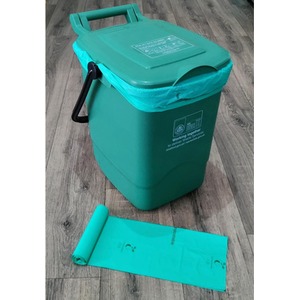 30L Compostable Food Waste Caddy Bags - Green by Groundsman