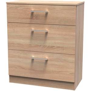 Devon Ready Assembled 3 Piece Bedroom Set - Bardolino Oak / 6