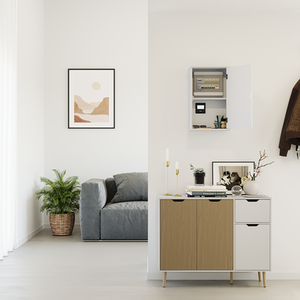 Priano Wall Cabinet - White by Vida Designs