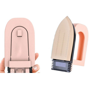 Mini Iron Portable Iron Pouch - Pink