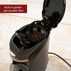 Innoteck Digital 2 in 1 Bean To Mug Coffee Maker - Black by Innoteck