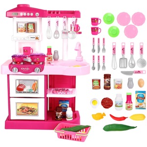 Kitchen Play Set with Lights and Sound by deAO