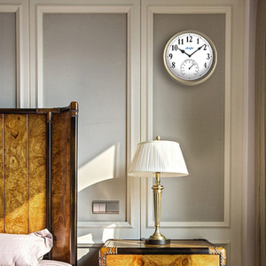 Pololio Wall Clock with Thermometer by Audlee