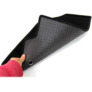 Kia Rio Tailored Carpet Car Floor Mats 2011 - 2017 4pc Set Black - Black by Easimat