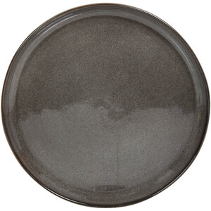 Reactive Glaze Plate - Dark Grey / Dinner Plate