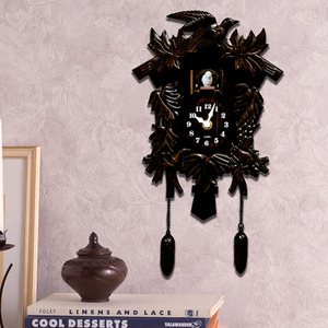 Vintage Cuckoo Clocks - Black by WALPLUS