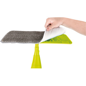 5 piece kit, spray mop and sweeper set - Green by Ewbank