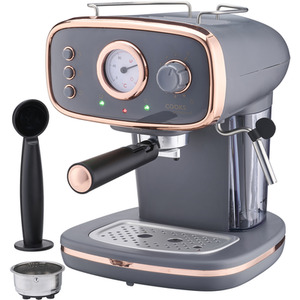 15-Bar Retro Espresso Coffee Machine by Cooks Professional