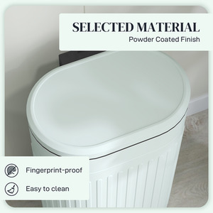 HOMCOM 20L Kitchen Bin with Soft-close Lid and Pedal by HOMCOM