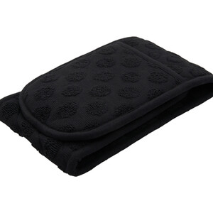 Dobby Terry Double Oven Glove - Black by Divante