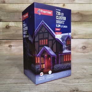 LED Christmas Multi Function Cluster Lights Mains Operated Timer by Samuel Alexander