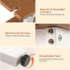 Shower Bench Seat Shower Stool by Costway