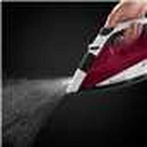 2400W Auto Steam Iron Red - Red by Russell Hobbs