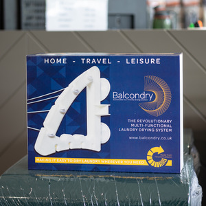 Balcondry Portable Clothes Airer - White by Balcondry