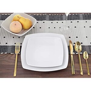 Creative Tops White 12 Piece Dinner Set Service for 4 - White by Creative Tops