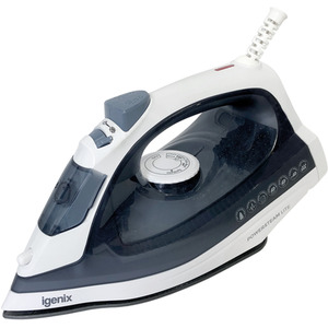 Igenix Lite 1600W Steam Iron - Blue by Igenix