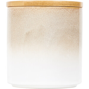 Large Reactive Glaze Canister - Pink