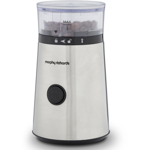 Morphy Richards Brew and Blend Electric Coffee Grinder - silver by Morphy Richards