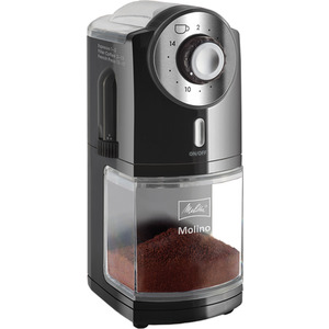 Molino Coffee Grinder Black - Black by Melitta
