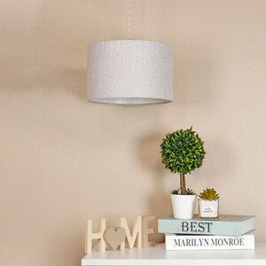 Light Grey Textured Shade - Grey