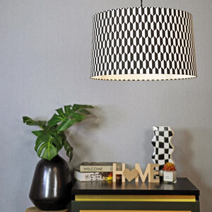 Kavi Geometric Shade - Black and White