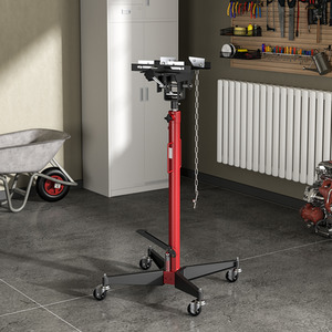 0.5 Ton High Lift Transmission Jack - Red by Livingandhome