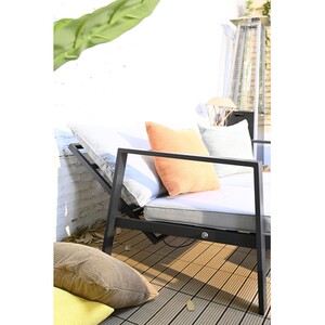 Capri Lounge Set - Black & White