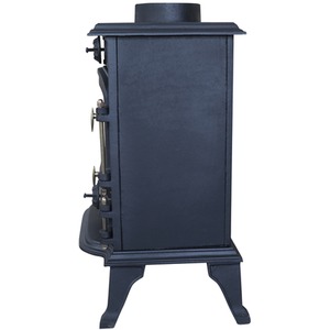 5KW Single Woodbuner Stove - Black by HEATSURE