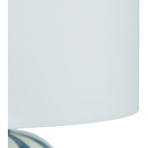 Roisin Table Lamp - Blue and White