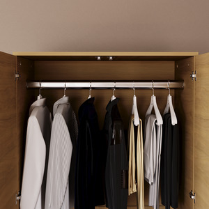 Denver Bedroom Set (2 Drawer Bedside (x2), 6 Drawer Chest, 2 Door Wardrobe) by Vida Designs