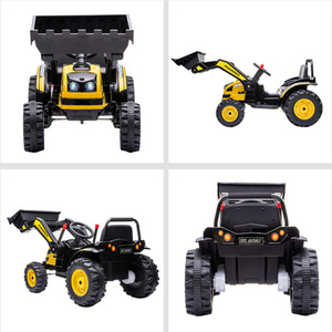 Kids Digger Ride On Excavator 6V - Yellow by HOMCOM