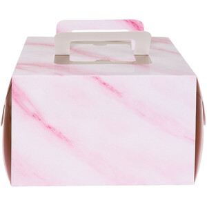 Large Marble Cake Box