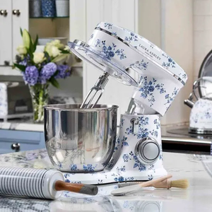 Laura Ashley 4.5L Stand Mixer China Rose - Blue by VQ