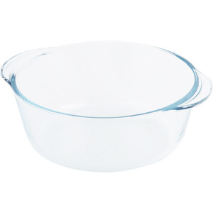 3 Piece Casserole Set - Transparent