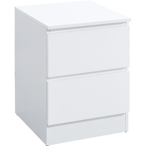 3 Piece Furniture Set Chest of Drawers Bedside Tables Birlea Oslo - White by Birlea