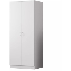 3 Piece Wardrobe Set Bedside 4 Drawer Cabinet Bedroom Furniture - White by Wyld and Coco