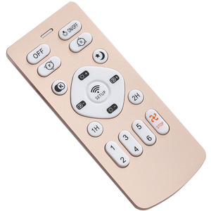 Round LED Fan Light with Soft Light - White by Livingandhome