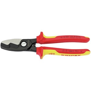 Knipex VDE Cable Shears - Red/Yellow / 20cm by Knipex