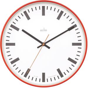Victor Wall Clock Jam - Red by Acctim
